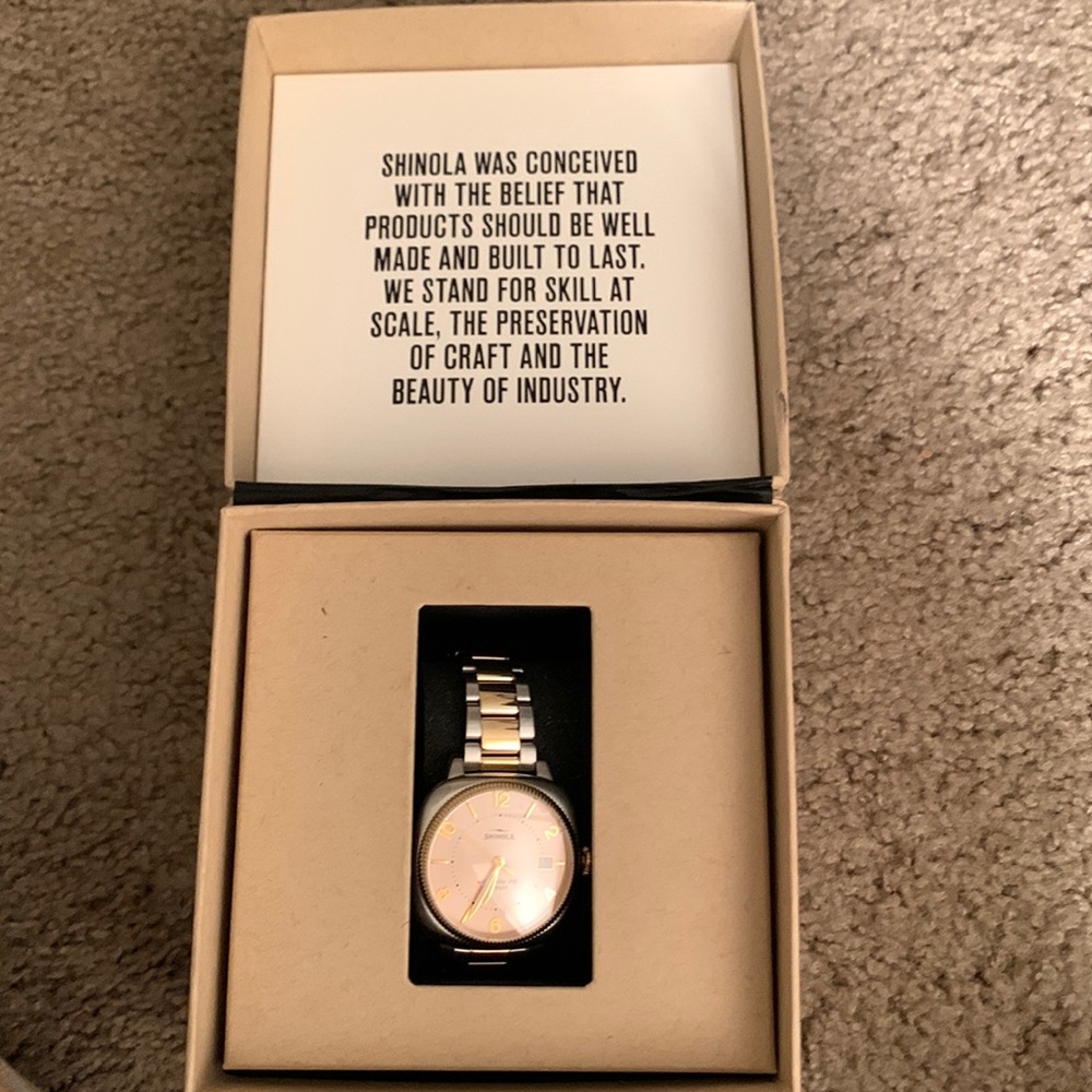 Shinola Detroit Watch - NWB